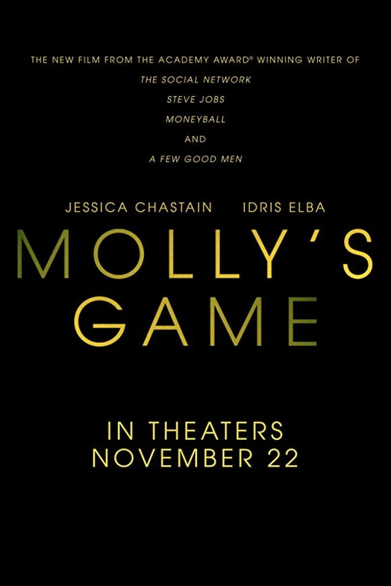 Molly's Game Juliste