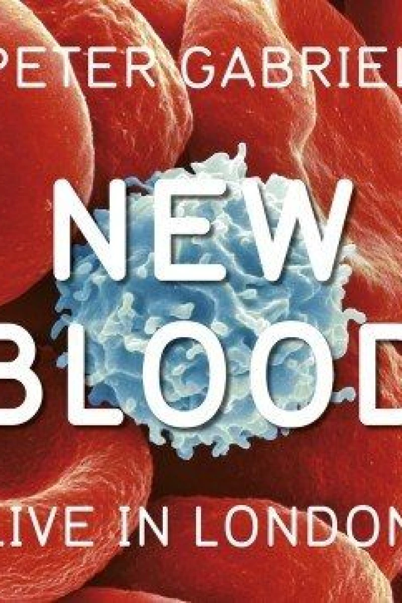 Peter Gabriel: New Blood/Live in London Juliste