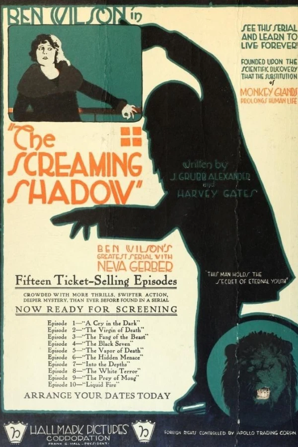 The Screaming Shadow Juliste