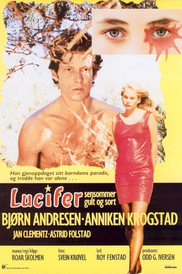 Lucifer Sensommer - gult og sort Juliste