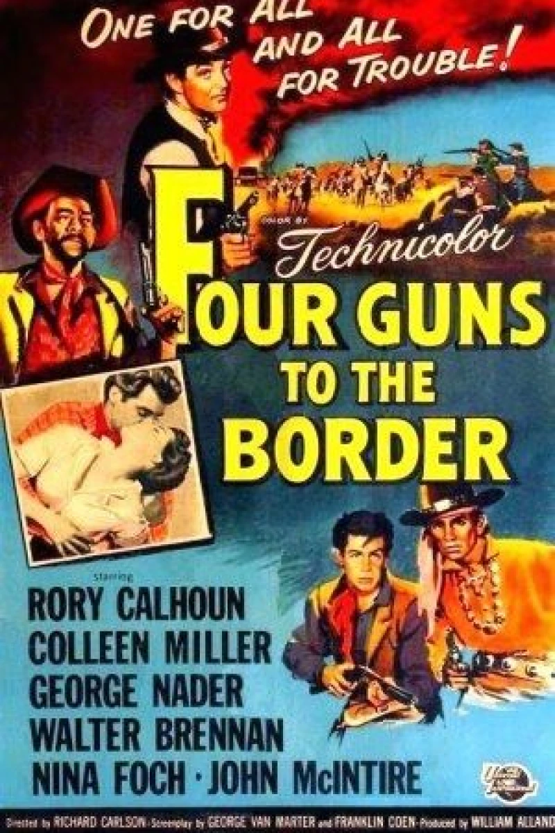Four Guns to the Border Juliste
