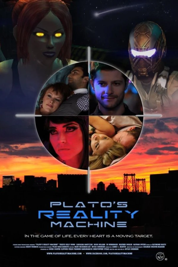 Plato's Reality Machine Juliste