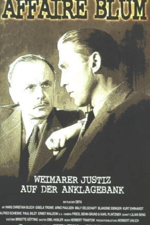 The Affair Blum Juliste