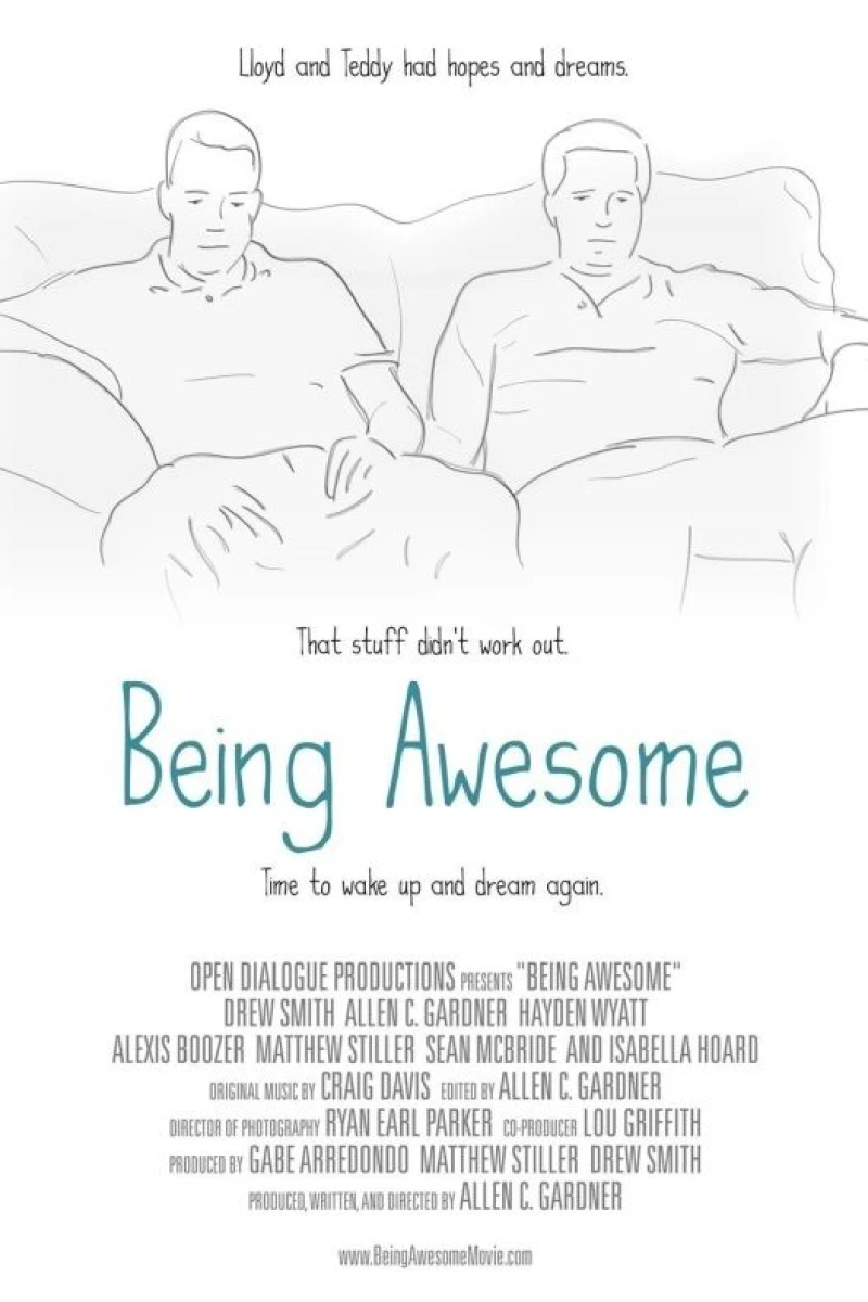 Being Awesome Juliste