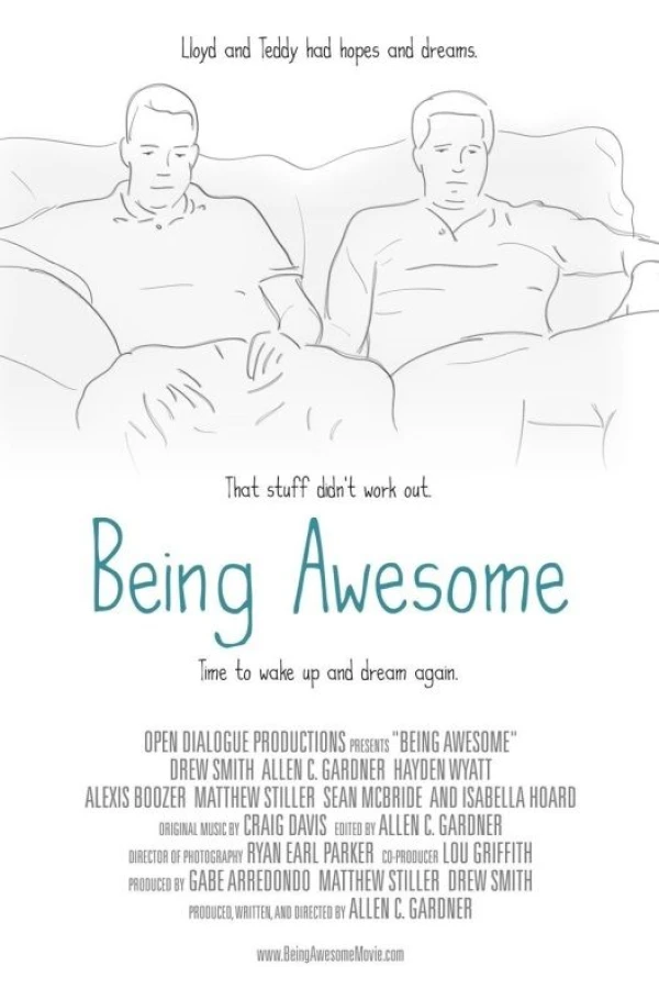 Being Awesome Juliste