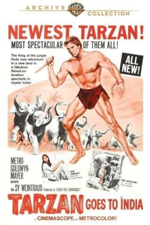 Tarzan Goes to India Juliste