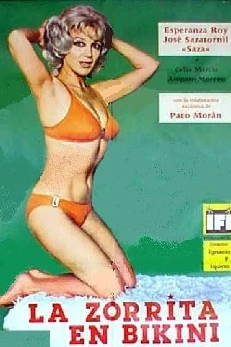 La zorrita en bikini Juliste