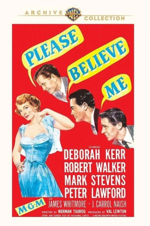 Please Believe Me Juliste