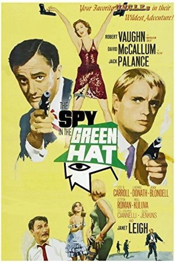 The Spy in the Green Hat Juliste