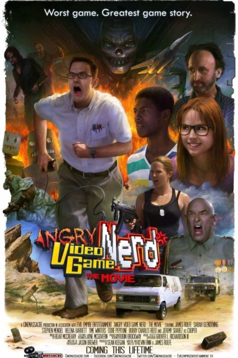 Angry Video Game Nerd: The Movie Juliste