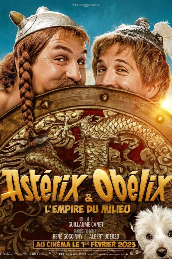 Asterix ja Obelix lohikäärmeen valtakunnassa Juliste