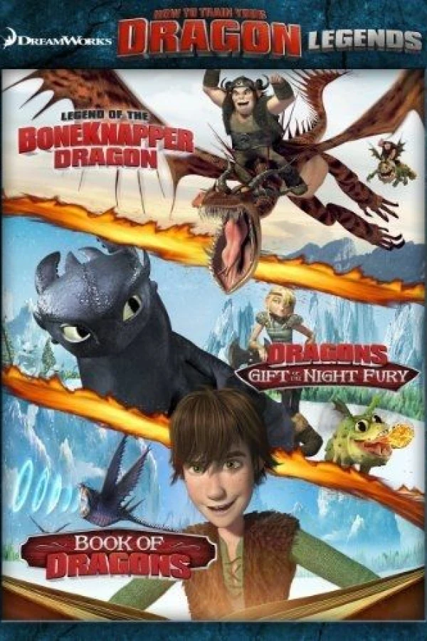 Dreamworks How to Train Your Dragon Legends Juliste