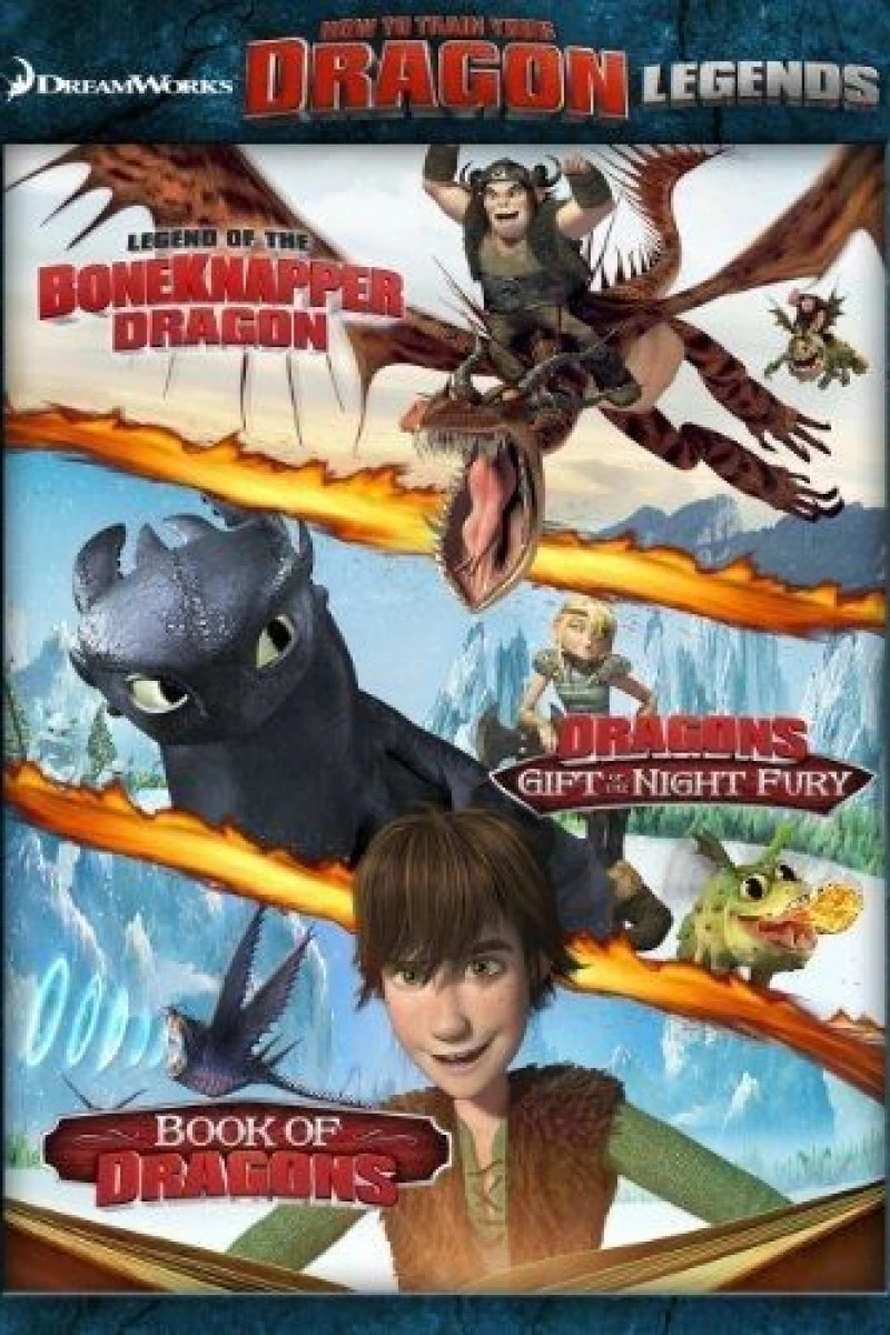 Dreamworks How to Train Your Dragon Legends Juliste
