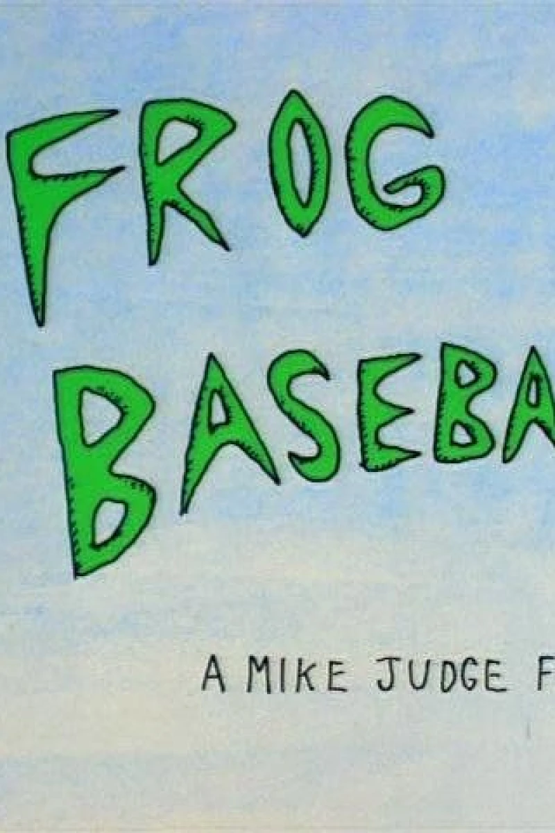 Frog Baseball Juliste