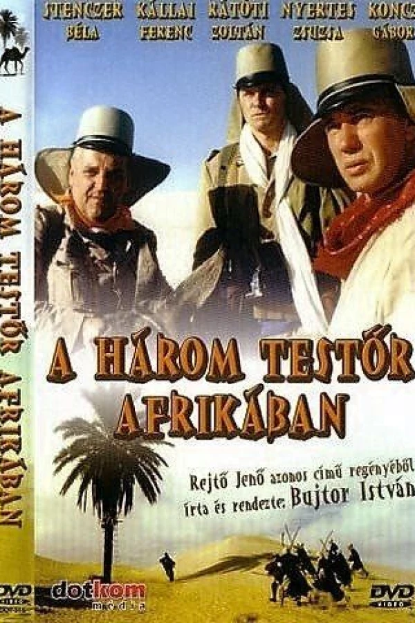 A három testör Afrikában Juliste