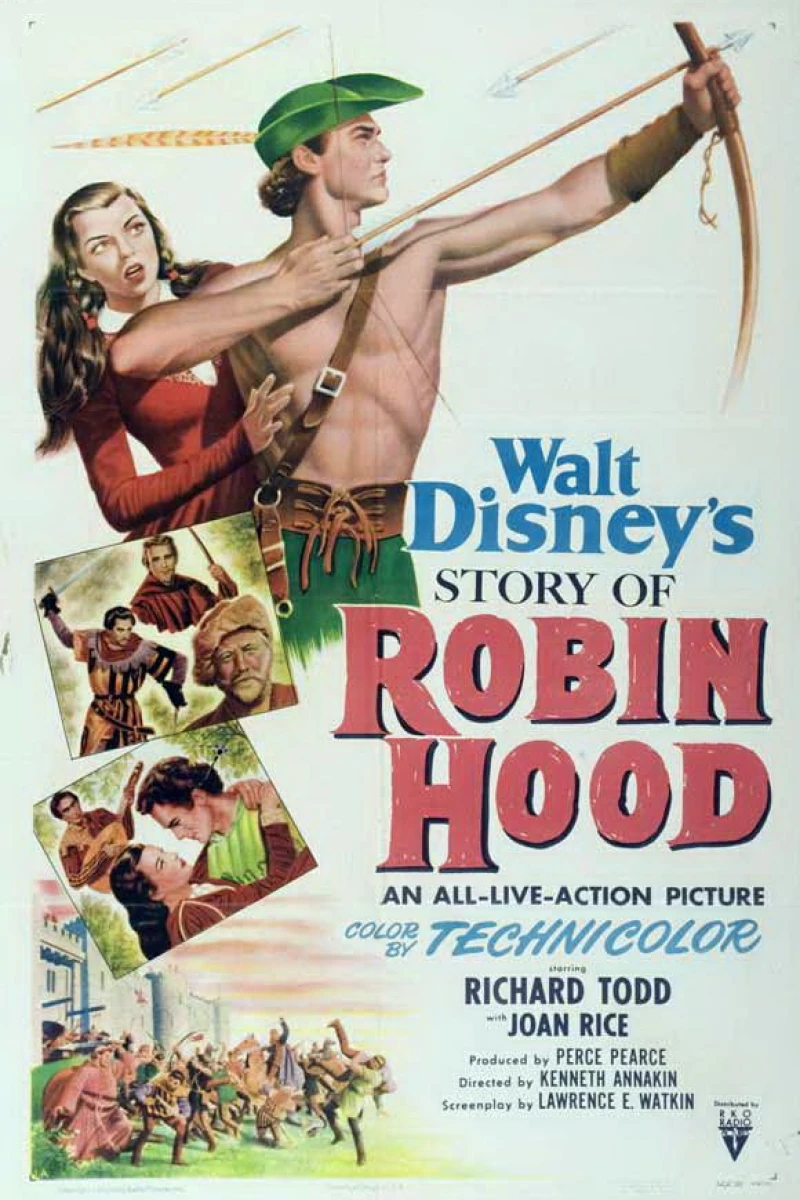 The Story of Robin Hood and His Merrie Men Juliste