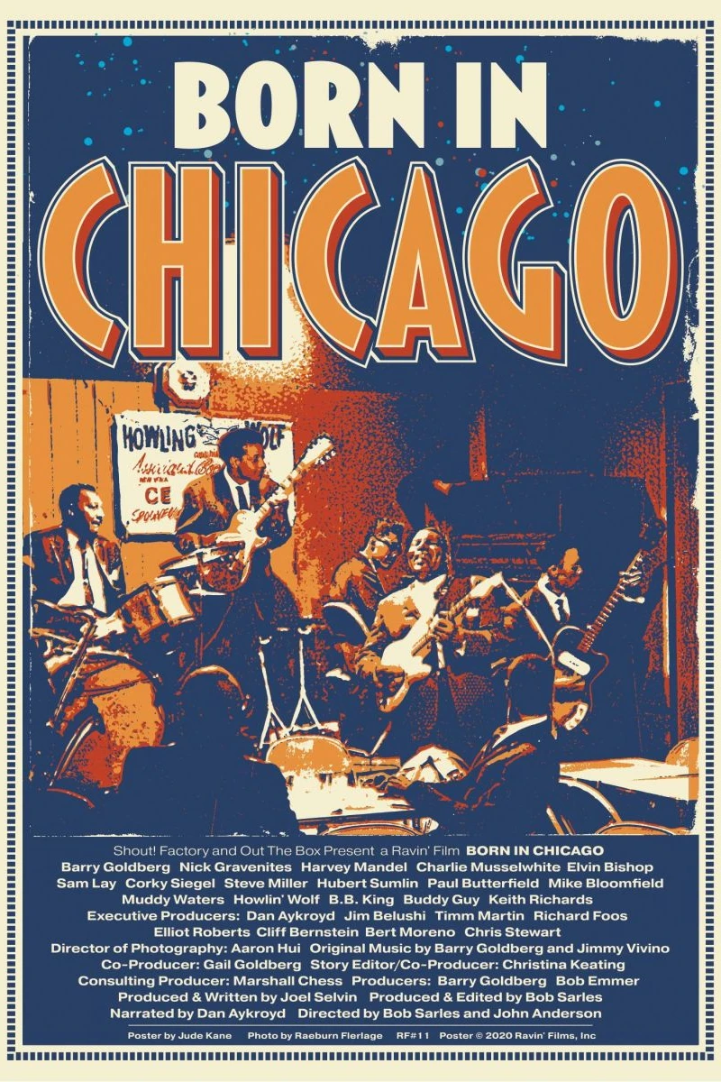 Born in Chicago Juliste