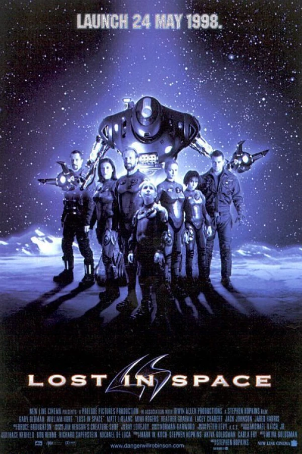 Lost in space - matkalla avaruuteen Juliste