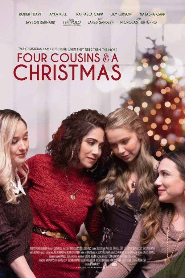 Four Cousins and A Christmas Juliste