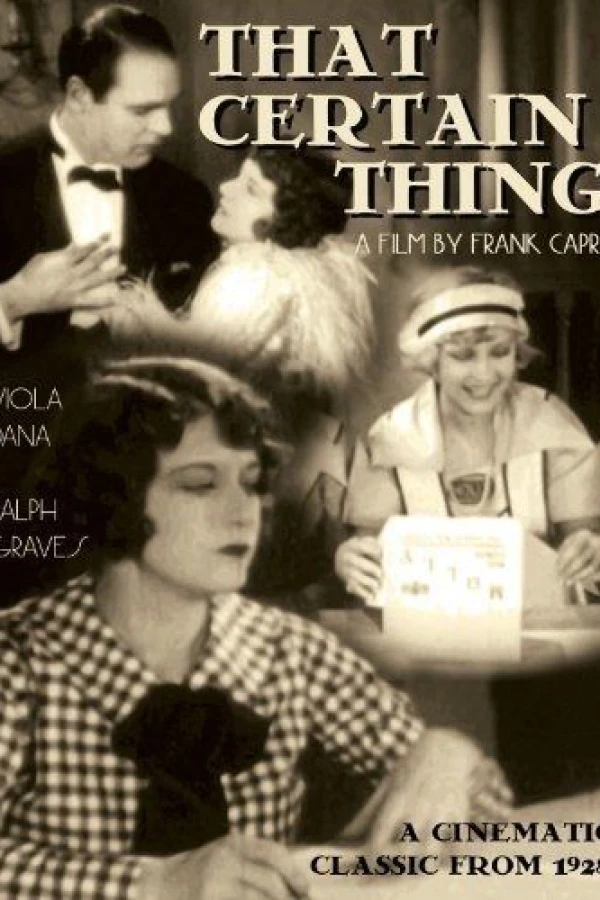 That Certain Thing Juliste