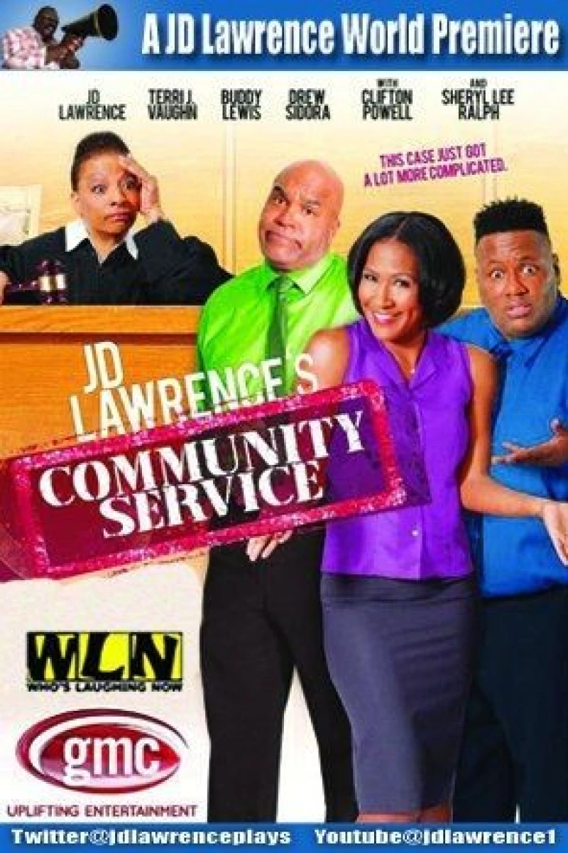 JD Lawrence's Community Service Juliste