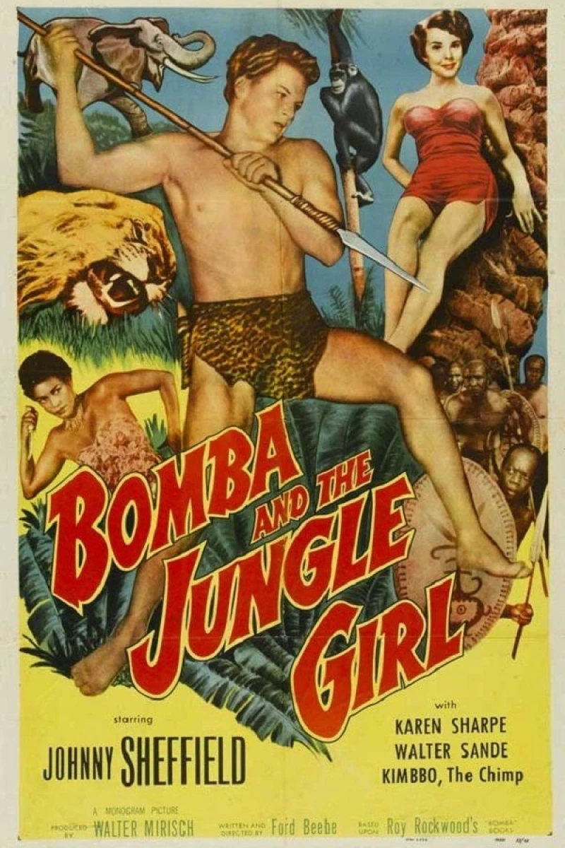 Bomba and the Jungle Girl Juliste