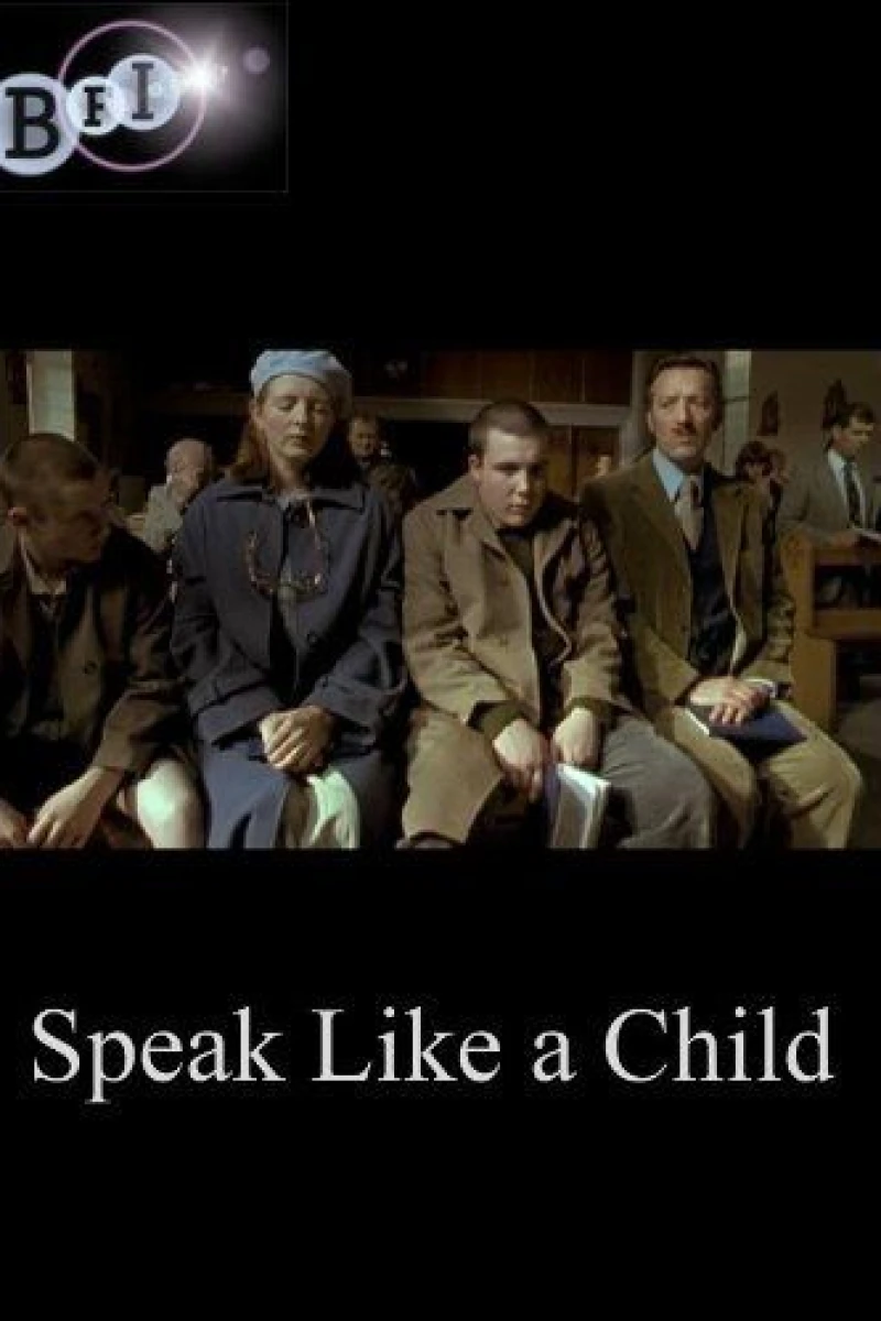 Speak Like a Child Juliste