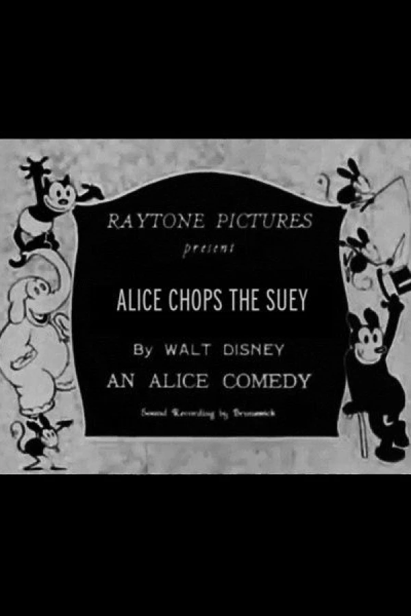 Alice Chops the Suey Juliste