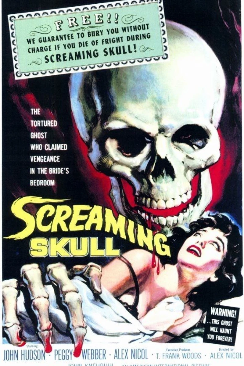 The Screaming Skull Juliste