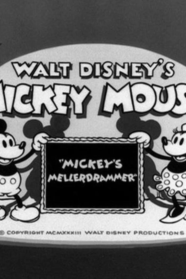 Mickey's Mellerdrammer Juliste