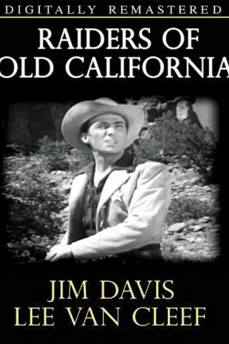 Raiders of Old California Juliste