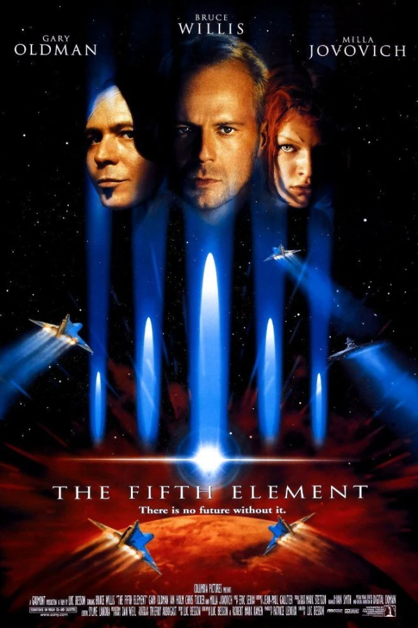 The fifth element - puuttuva tekijä Juliste
