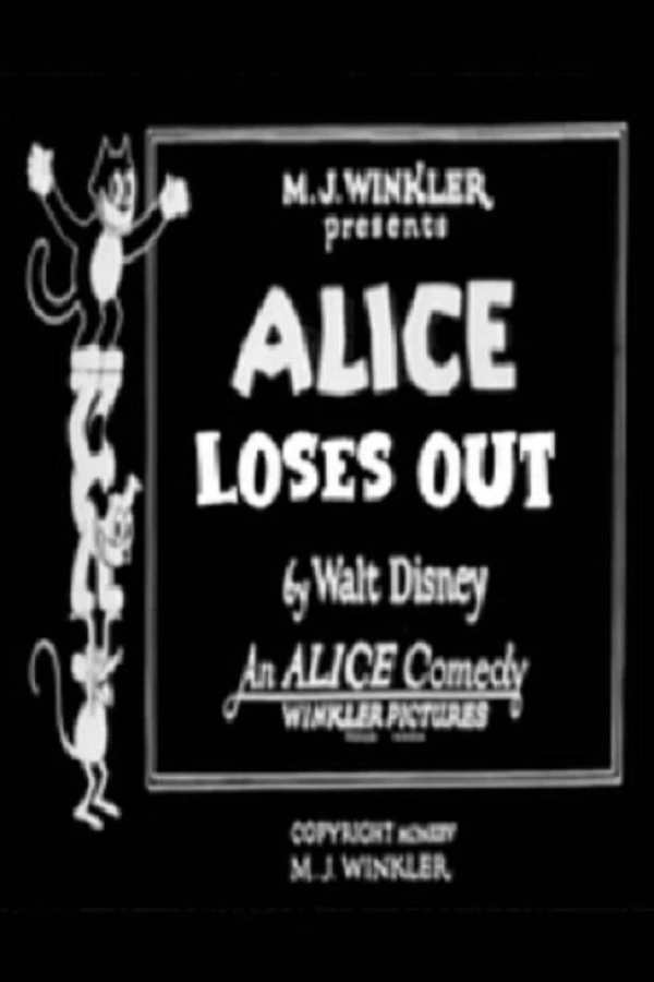 Alice Loses Out Juliste