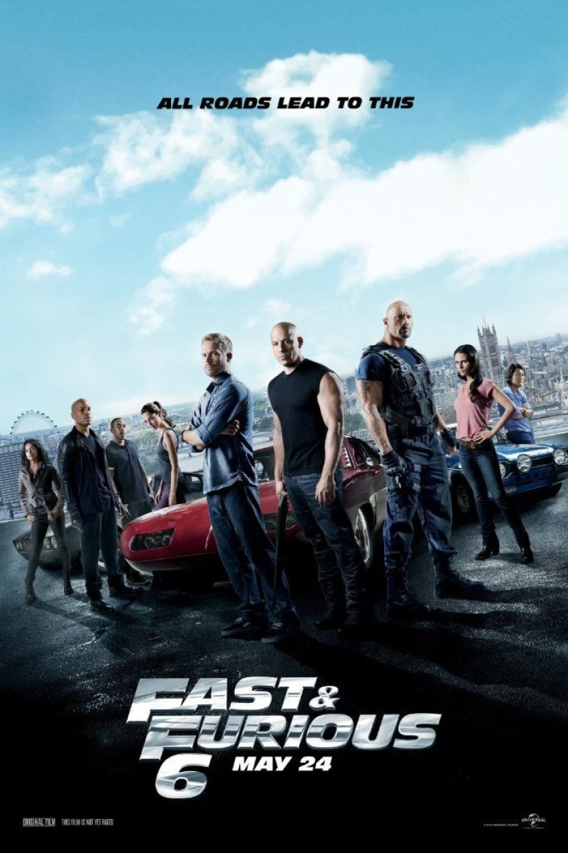 Fast and Furious 6 Juliste