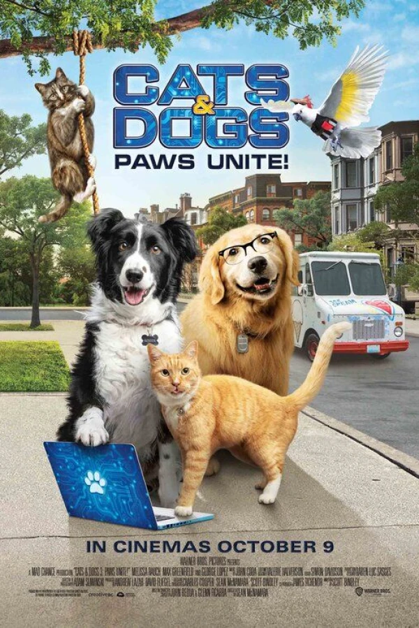 Cats Dogs 3: Paws Unite Juliste