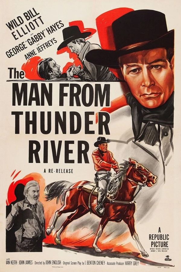 The Man from Thunder River Juliste