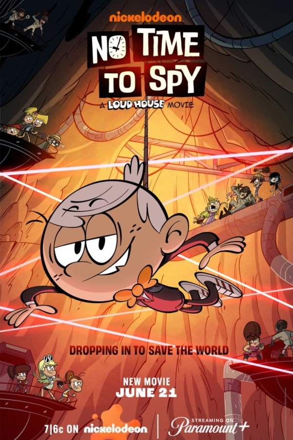 No Time to Spy: A Loud House Movie Juliste