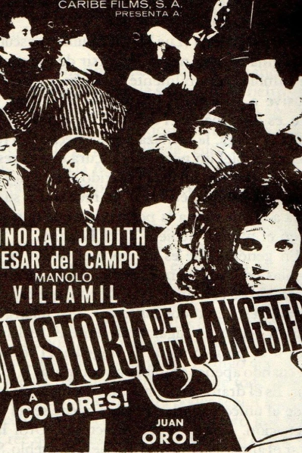 Historia de un gangster Juliste