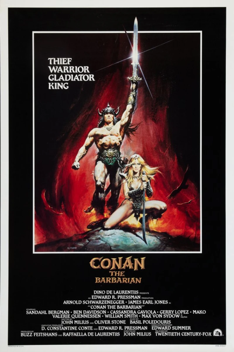 Conan the Barbarian Juliste