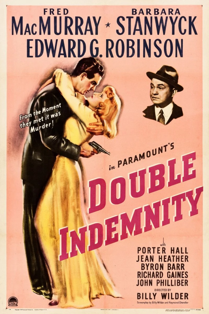 Double Indemnity Juliste