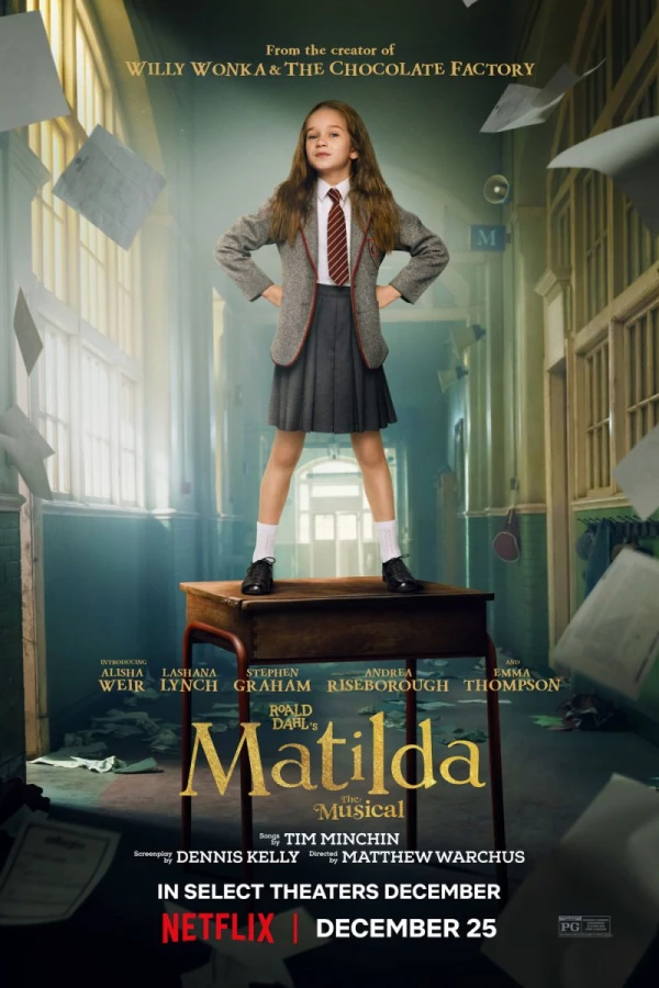 Road Dahl's Matilda the Musical Juliste