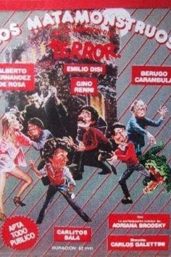 Los matamonstruos en la mansion del terror Juliste