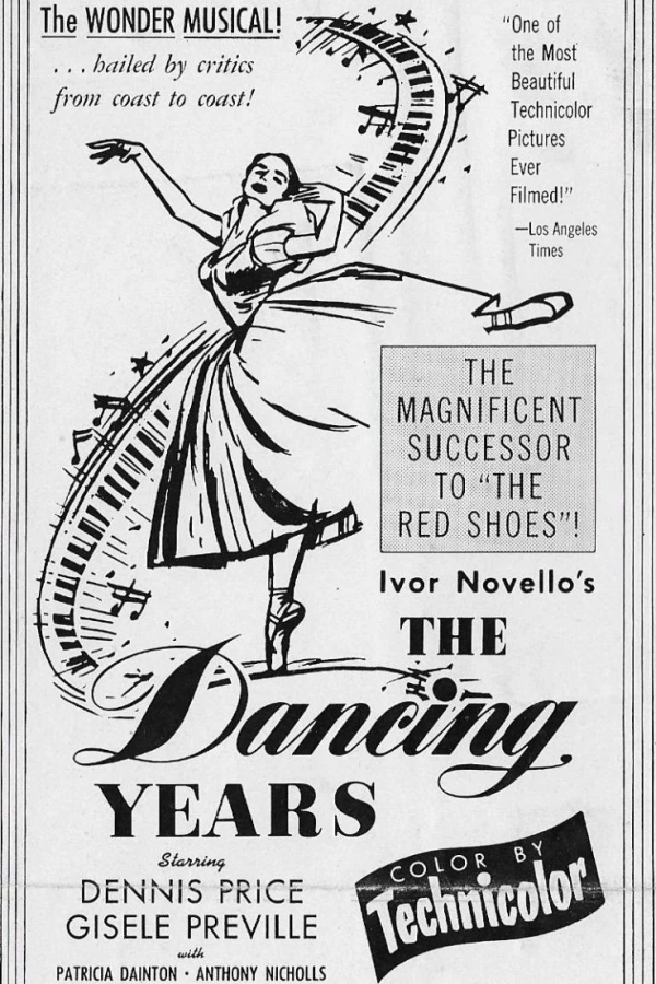 The Dancing Years Juliste