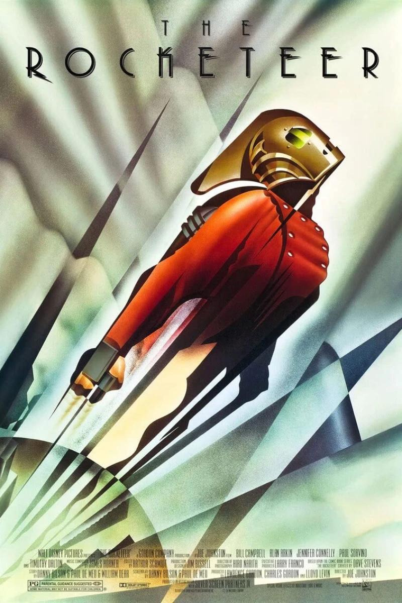 The Rocketeer Juliste